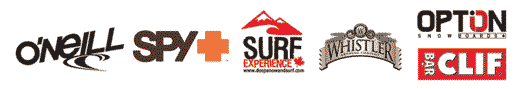 O'Neill Spy Surf Experience Whistler Beer Option Clif Bar